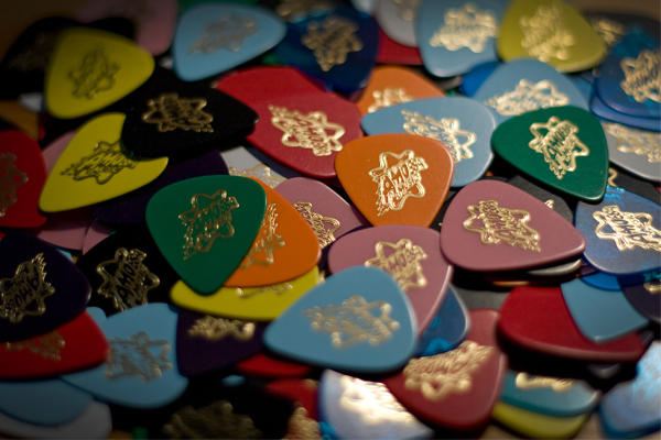 การเลือกใช้ปิ๊ก pick กีตาร์