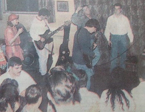 วง The Rain ยุค Chris Hutton (คนยกมือ)