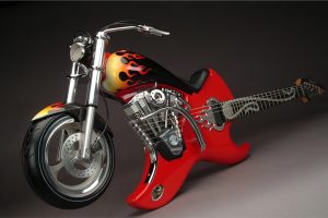  การทำกีตาร์ให้เป็นเสียงมอเตอร์ไซด์เบิ้ลน้ำมัน