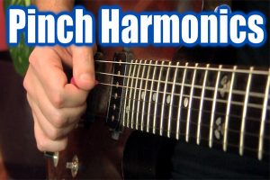  เทคนิคการกัดปิ๊กกีตาร์ (Pinch Harmonic )