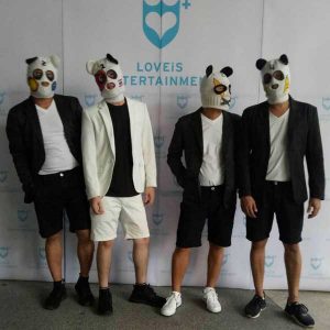  ดิ้น Korean Panda