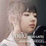 คอร์ดเพลง สายไป (Too Late) พลอยชมพู Jannine W